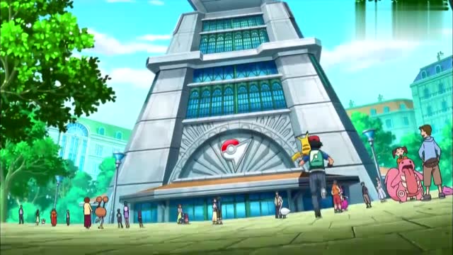 精灵宝可梦:小智去道馆挑战,被赶出门,柚丽嘉激动抱皮卡丘被电