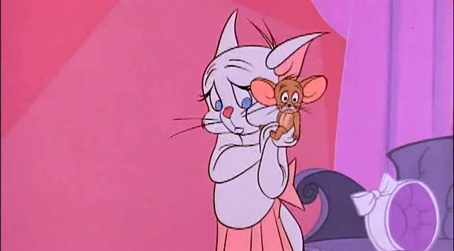 猫和老鼠:杰瑞在美猫面前装可怜,变成了美猫的宠物