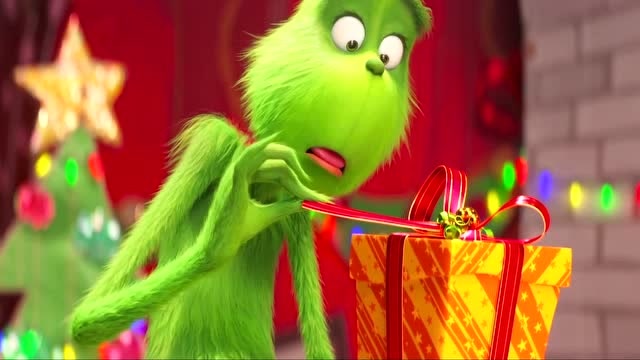 绿毛怪格林奇:你会想打开礼物玩一玩,但是绝对不能!