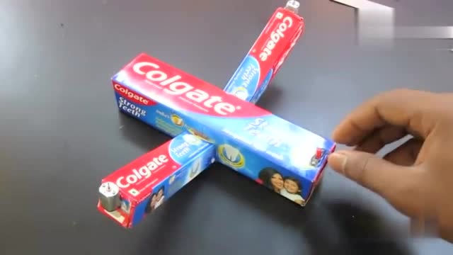 牙膏盒创意手工玩具图片