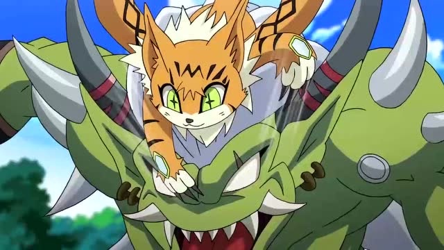 数码宝贝:恶鬼兽降临现实世界,还好不在闹市区!