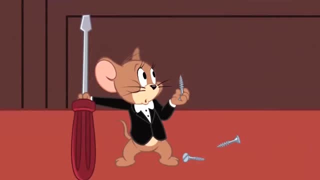 猫和老鼠:杰瑞被汤姆抛到火炉里了,它变成了一只非洲老鼠