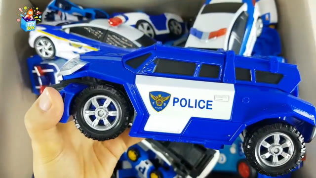 110警车画蓝色的图片