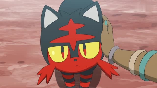 神奇宝贝:火猫摸摸头