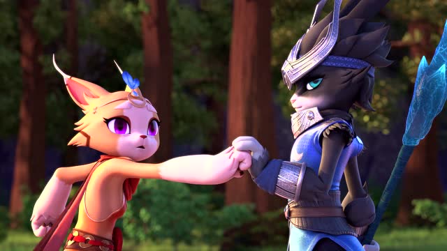 巨兵长城传:冰流太过分了居然把洗月丢地下,她不生气才怪!