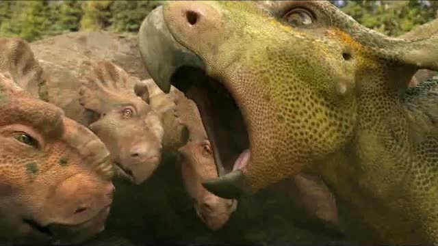 与恐龙同行:厚鼻龙家族诞生了超多的小小恐龙,好有爱!