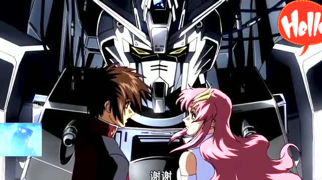 《机动战士高达seed》基拉大和 第一次驾驶自由高达
