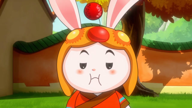 兔二把校长教的八卦掌练给他看,校长告诫兔二要静心