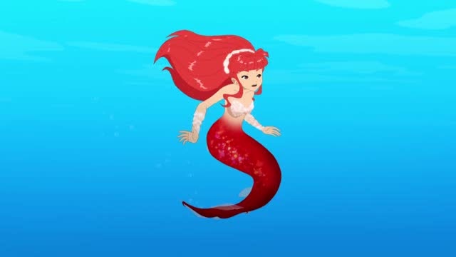 泡泡美人鱼野丽斯刚找到好朋友的地方时刚好偶像也看到了她