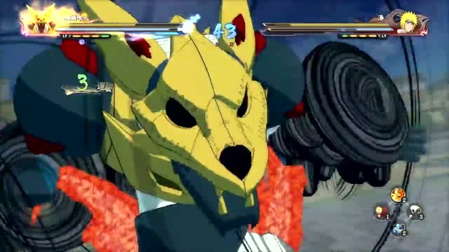 火影忍者:四代火影制服机械九尾妖狐