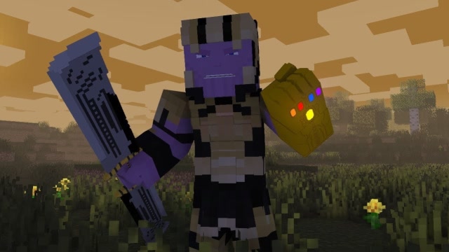 我的世界灭霸大战mc三大高手notchhim实体303