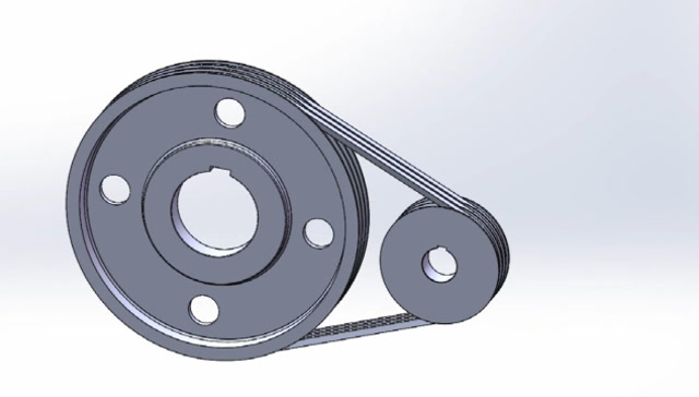 solidworks非標自動化設計教程:v帶傳動選型計算實例