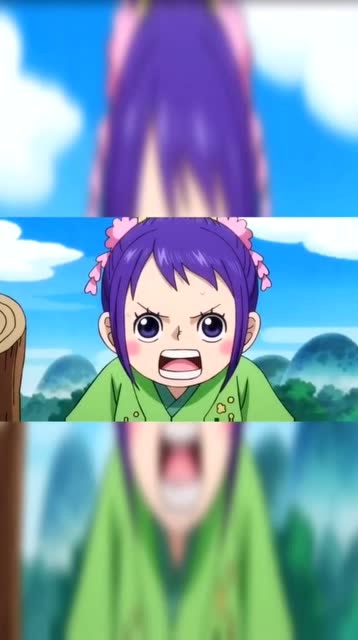 和之国里面的阿玉像不像路飞和娜美的女儿,小家伙太可爱了吧!