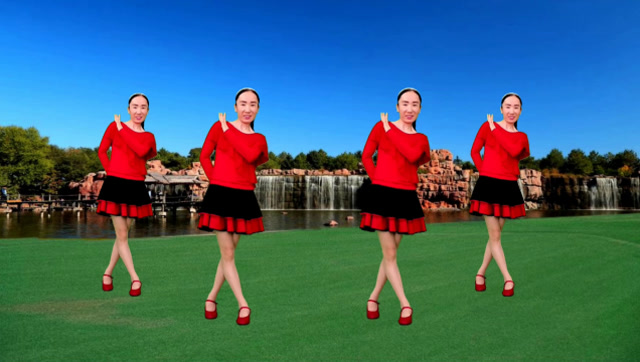 广场舞《北江美》北江的景美人美舞更美,柔美抒情32步附分解