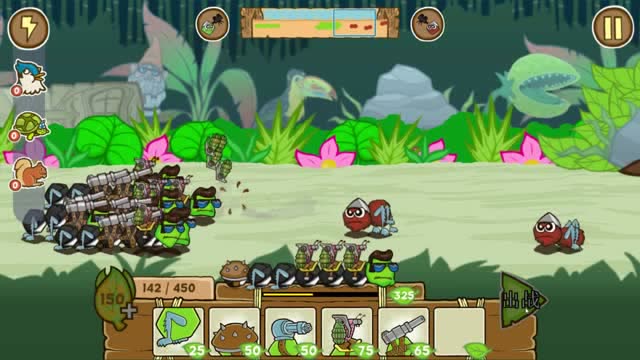 激战毛毛虫军团游戏丛林大战三百回合