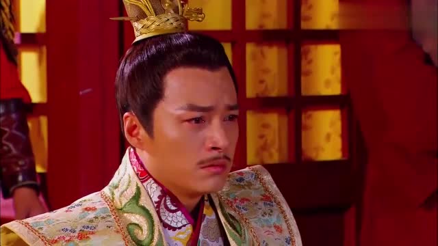 尉迟恭的打皇鞭断了,没想到他一头撞死在止禁门上,皇上当场下跪