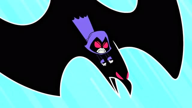 少年泰坦出击:乌鸦正坐在沙发上玩玩具,星火直接飞了过来