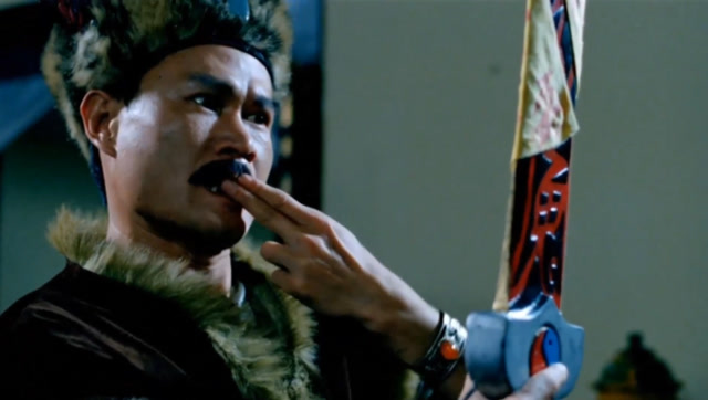 红袍火鬼上鬼身,阎王见了怕三分,天龙以血祭剑请祖师相助