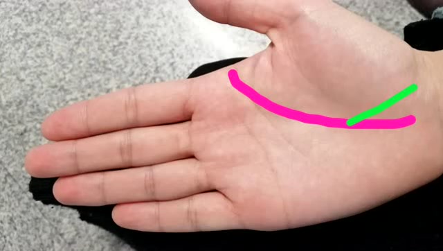 手相生命线尾部分叉会有什么情况发生