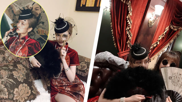 周扬青旗袍装身材玲珑美腿吸睛 被赞太美本尊立马这样回应