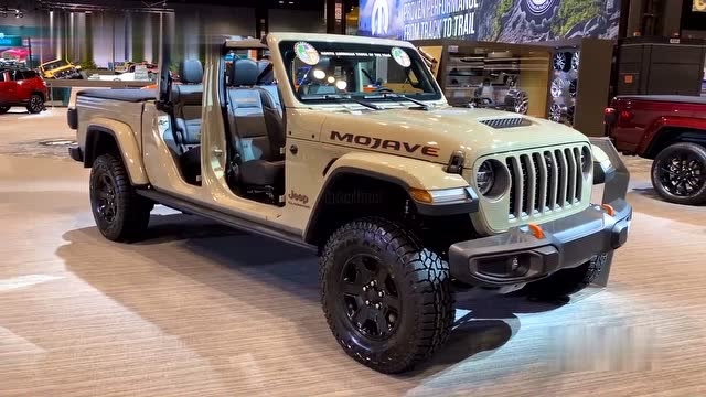 2020吉普角斗士沙漠级4x4莫哈韦越野技术卡车