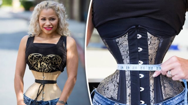 女子"蚂蚁腰"走红网络!腰围45厘米,网友:p图都不敢这样