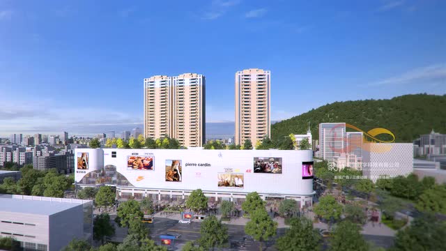 水镜广场—10万方城市综合体,为改变南漳而来