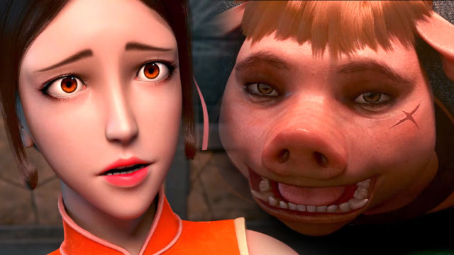 西行纪:高翠兰私通猪勇鬣,猪八戒趁机吃豆腐!