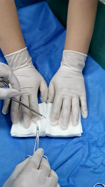 皮肤外科基本操作(八)剪线