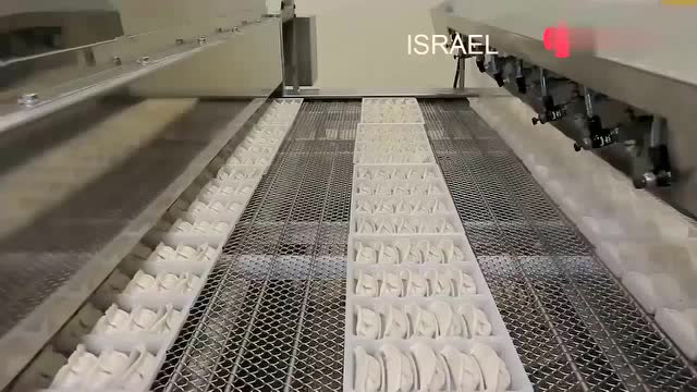 自动化现在有多牛,看看生产饺子的流水线就知道了!