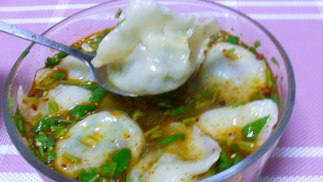 三鲜汤饺子图片图片