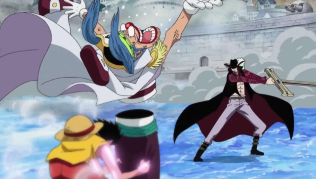 海贼王顶上战争中巴基一直在看戏他是想借机成为四皇吗