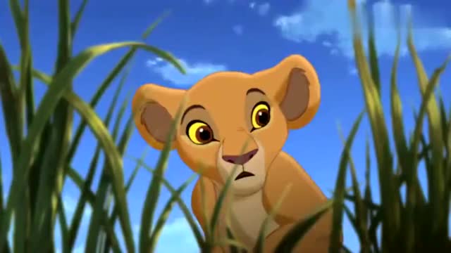 狮子王辛巴的女儿琪拉雅超级淘气网友真像辛巴小时候