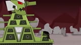 坦克世界动画片：kv-44vs钢铁坦克