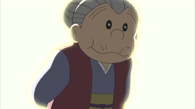 哆啦a梦:大雄看到了奶奶,迎面走来了,大雄都感动哭了