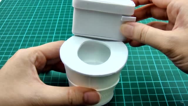 微世界diy:迷你马桶