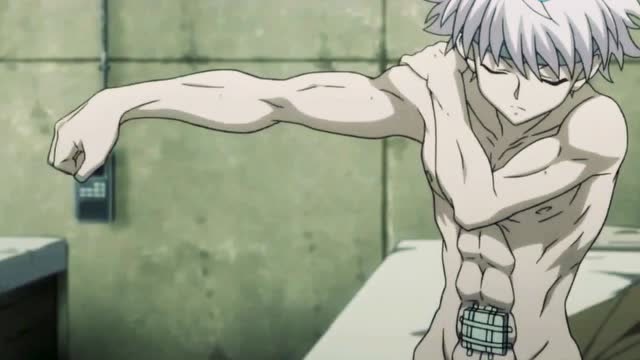 全职猎人:奇犽,超棒的身材