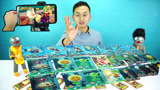 植物大战僵尸AR卡片玩具：渡渡鸟骑士僵尸把十几个植物全部吃掉