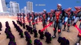 粉丝想看：100个伽古拉，能打败500个钢铁侠的反浩克装甲吗？