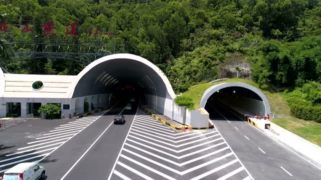 板樟山隧道新增隧道通车