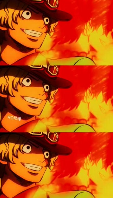 海贼王:火拳艾斯这一拳,眼睛进了好多沙萨博