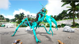 方舟生存进化：水晶岛09螳螂老大就是牛秒杀各种恐龙