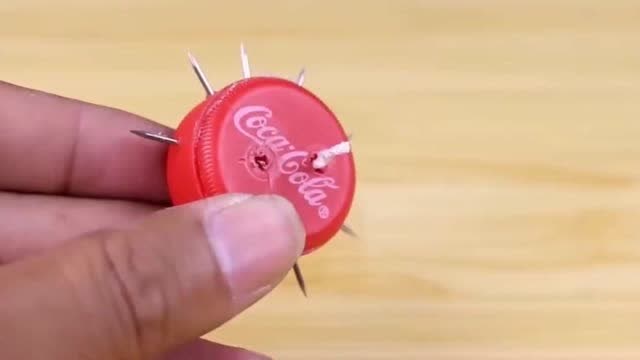 挑战自制"拉线飞轮",小时候没玩过的举手?