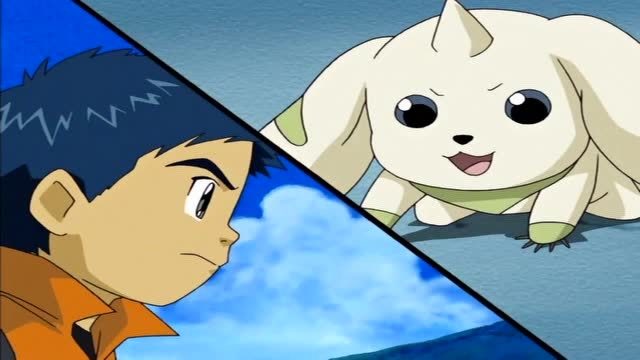 数码宝贝:基尔兽大耳兽进化同屏对比!燃炸了!