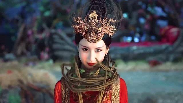 树妖到处残害生灵,最后众人将其降服,这妖精还是有点本事的