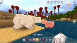 迷你世界：小猪猪变身“神猪”，居然跟冰熊打起来