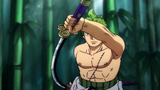 海贼王:索隆手执阎魔也太帅了吧,名刀秋水顿时不那么香了!