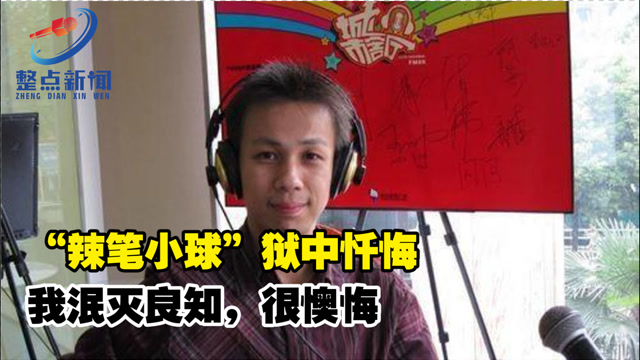 敲键盘时嚣张无比,抓进去老实了?辣笔小球:我泯灭良知,很懊悔