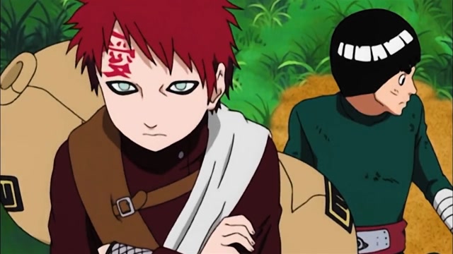 火影忍者:我爱罗对战君麻吕(1)