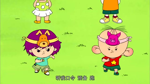 大耳朵图图:图图和刷子比赛,两人都好厉害啊,谁都不慢